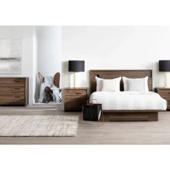 Meubles South Shore 6-Drawer Dresser - South Shore NATURAL WALNUT Clearance