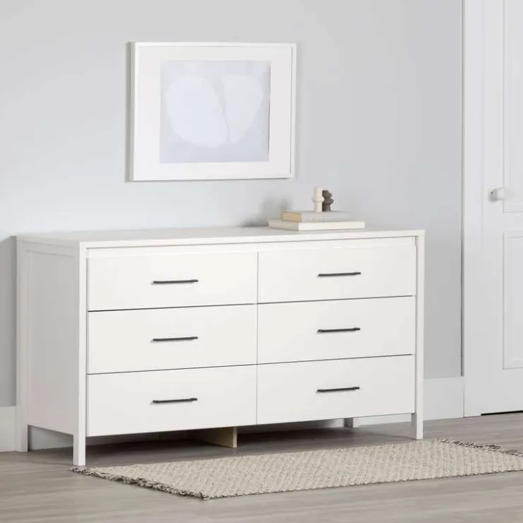 Meubles South Shore 6-Drawer Dresser - South Shore Pure White Sale
