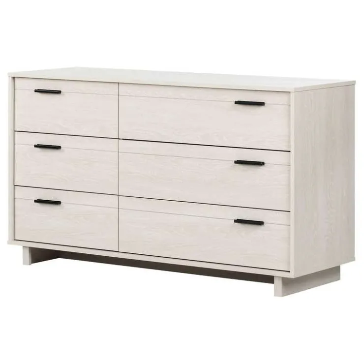 Meubles South Shore 6-Drawer Dresser - South Shore WINTER OAK Best