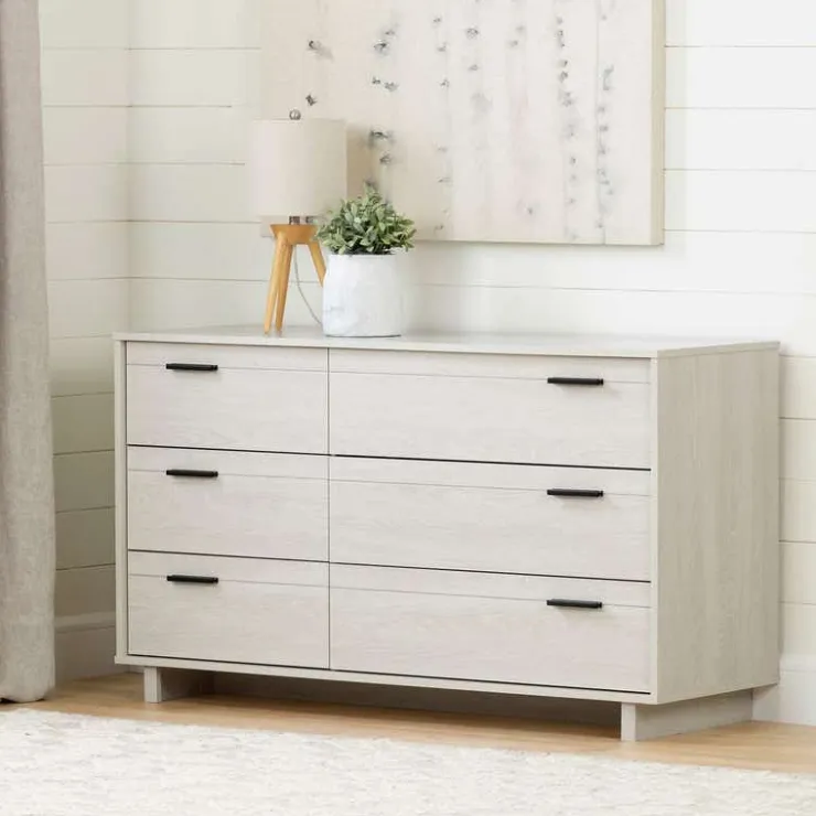 Meubles South Shore 6-Drawer Dresser - South Shore WINTER OAK Best