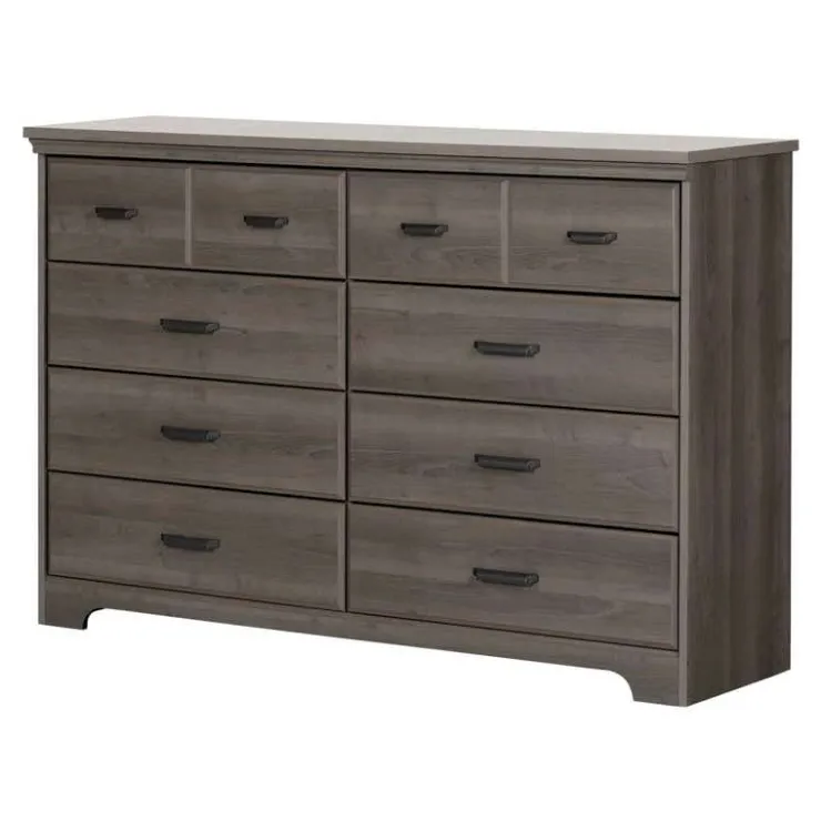 Meubles South Shore 8-Drawer Dresser - South Shore Gray Outlet