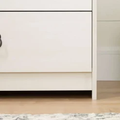 Meubles South Shore 6-Drawer Dresser - South Shore WHITE WASH AND WEATHERED OAK Hot