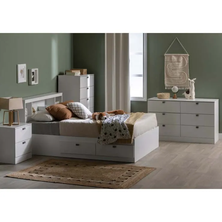 Meubles South Shore 6-Drawer Dresser - South Shore Pure White Hot