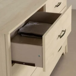 Meubles South Shore 6-Drawer Dresser - South Shore Bleached Oak Clearance