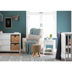 Meubles South Shore 3-Drawer Dresser with Baskets - South Shore PURE WHITE Hot