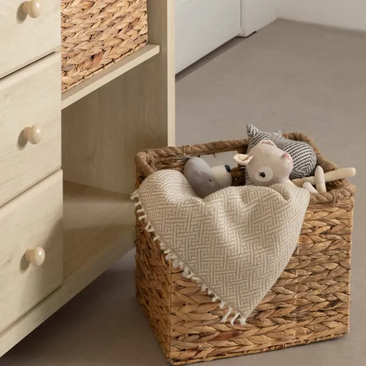 Meubles South Shore 3-Drawer Dresser with Baskets - South Shore Bleached Oak Hot