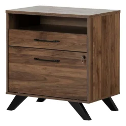 Meubles South Shore 2-Drawer File Cabinet - South Shore Brown Best