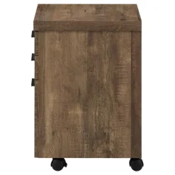 Monarch 3-Drawer Filing Cabinet - Brown Sale