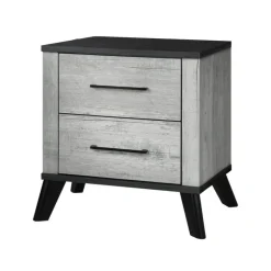 Monarch 2-Drawer Nightstand - Grey Best