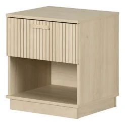 Meubles South Shore 1-Drawer Nightstand - South Shore Bleached Oak Sale