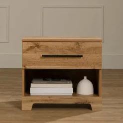 Meubles South Shore 1-Drawer Nightstand - South Shore Nordik Oak Online