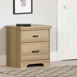 Meubles South Shore 2-Drawer Nightstand - South Shore Natural Ash Outlet