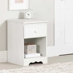 Meubles South Shore 1-Drawer Nightstand - South Shore White Pine Outlet