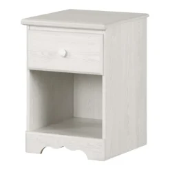 Meubles South Shore 1-Drawer Nightstand - South Shore White Pine Outlet