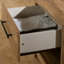 Meubles South Shore 1-Drawer Nightstand - South Shore Natural Mango Wood Clearance