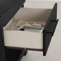 Meubles South Shore 1-Drawer Nightstand - South Shore Black Oak Sale