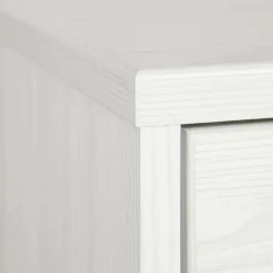 Meubles South Shore 1-Drawer Nightstand - South Shore White Pine and Black Matte Discount