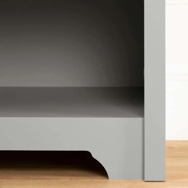 Meubles South Shore 1-Drawer Nightstand - South Shore SOFT GRAY Sale