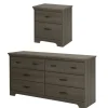 Meubles South Shore Dresser and Nightstand Set - South Shore Best