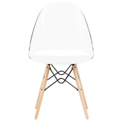 Meubles South Shore Eiffel Style Office Chair - South Shore CLEAR AND WHITE Clearance