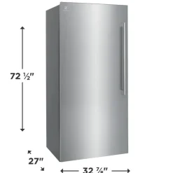 Electrolux 19 Cu Ft 33 In Freezer , Vertical, 33