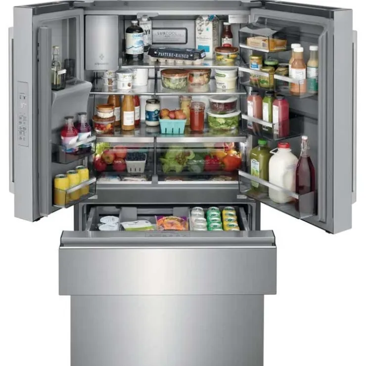 Electrolux 21,8 Cu ft 36 In Refrigerator Bottom Freezer, French door - ERMC2295AS Stainless