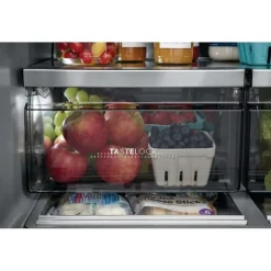 Electrolux 21,8 Cu ft 36 In Refrigerator Bottom Freezer, French door - ERMC2295AS Stainless