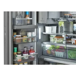 Electrolux 22,6 Cu ft 36 In Refrigerator Bottom Freezer, French door - ERFC2393AS Stainless Best