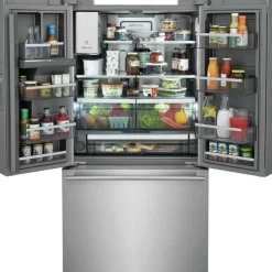 Electrolux 22,6 Cu ft 36 In Refrigerator Bottom Freezer, French door - ERFC2393AS Stainless Best
