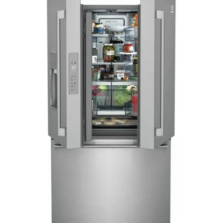 Electrolux 22,6 Cu ft 36 In Refrigerator Bottom Freezer, French door - ERFC2393AS Stainless Best
