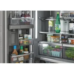 Electrolux 22,6 Cu ft 36 InRefrigerator Bottom Freezer, French door - ERFG2393AS Stainless New
