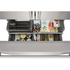 Electrolux 22,6 Cu ft 36 InRefrigerator Bottom Freezer, French door - ERFG2393AS Stainless New