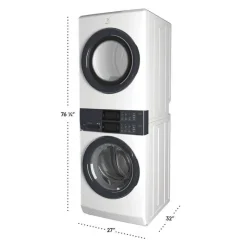 Electrolux Laundry Tower, , 27" - ELTE730CAW White Outlet