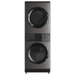 Electrolux Spacemaker Laundry Tower, , 27", Front-Load - ELTE760CAT Black Stainless Hot