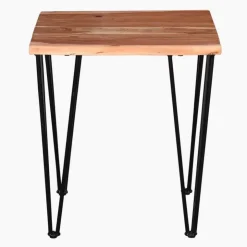 End Table Natural Brown Clearance