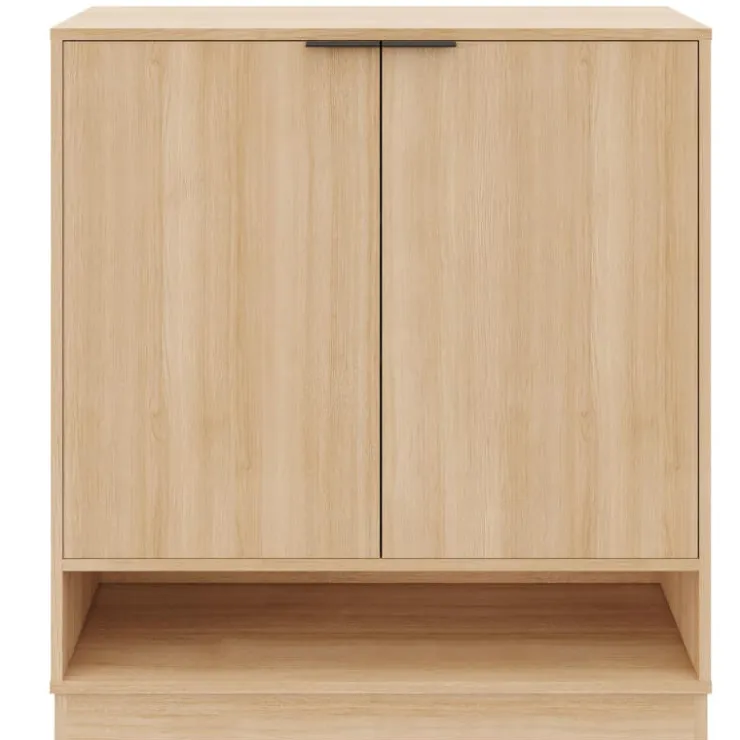 Nexera Entry Cabinet Golden maple