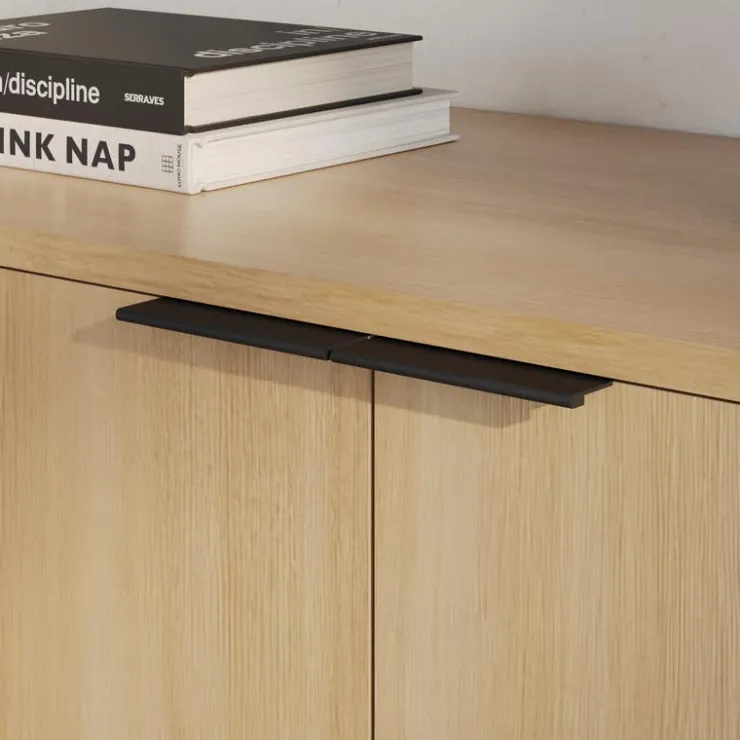 Nexera Entry Cabinet Golden maple