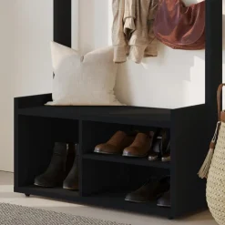 Nexera Entryway Hall Tree Black karisma Discount