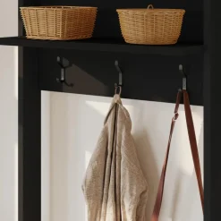 Nexera Entryway Hall Tree Black karisma Discount