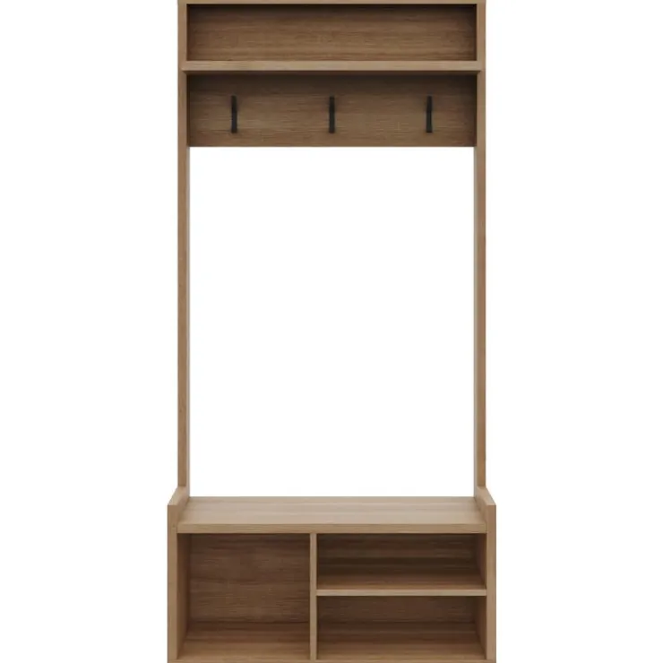 Nexera Entryway Hall Tree Fashionista Outlet