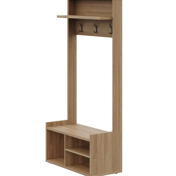 Nexera Entryway Hall Tree Fashionista Outlet