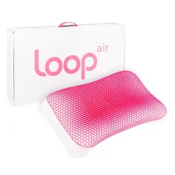 LOOP Ergonomic Memory Foam Pillow Pink Online