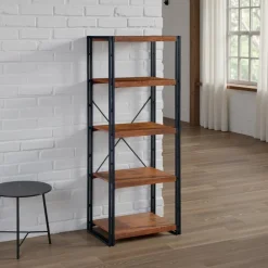Etagere - Bookshelf Walnut - Black Best