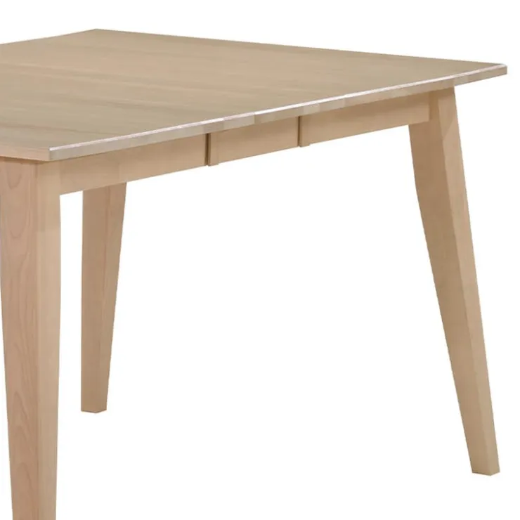 Arboit Poitras Extendable Rectangular Dining Table (54" to 70") with 6 Chairs - Greige