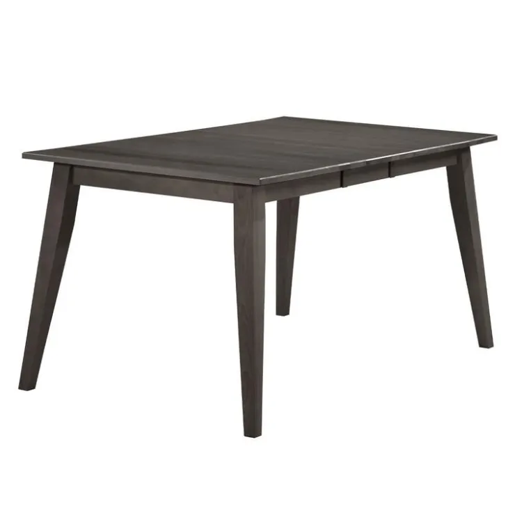 Arboit Poitras Extendable Rectangular Dining Table (54" to 70") with 6 Chairs - Slate