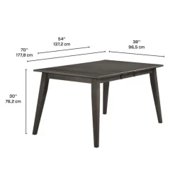 Arboit Poitras Extendable Rectangular Dining Table (54
