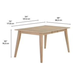 Arboit Poitras Extendable Rectangular Dining Table (54