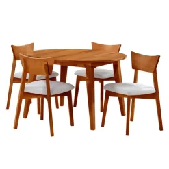Arboit Poitras Extendable Round Dining Table (48