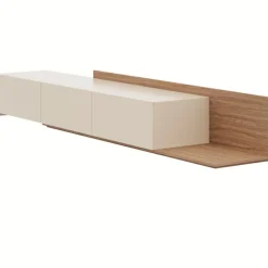 Nexera Extendable TV Console - Kiss curl & morning dew Discount