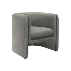 Monarch Fabric Accent Chair - GREY Sale